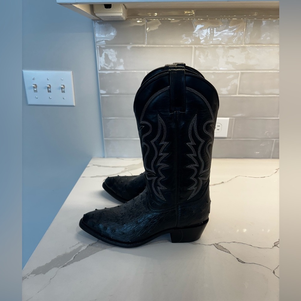 Durango leather cowboy boots worn once